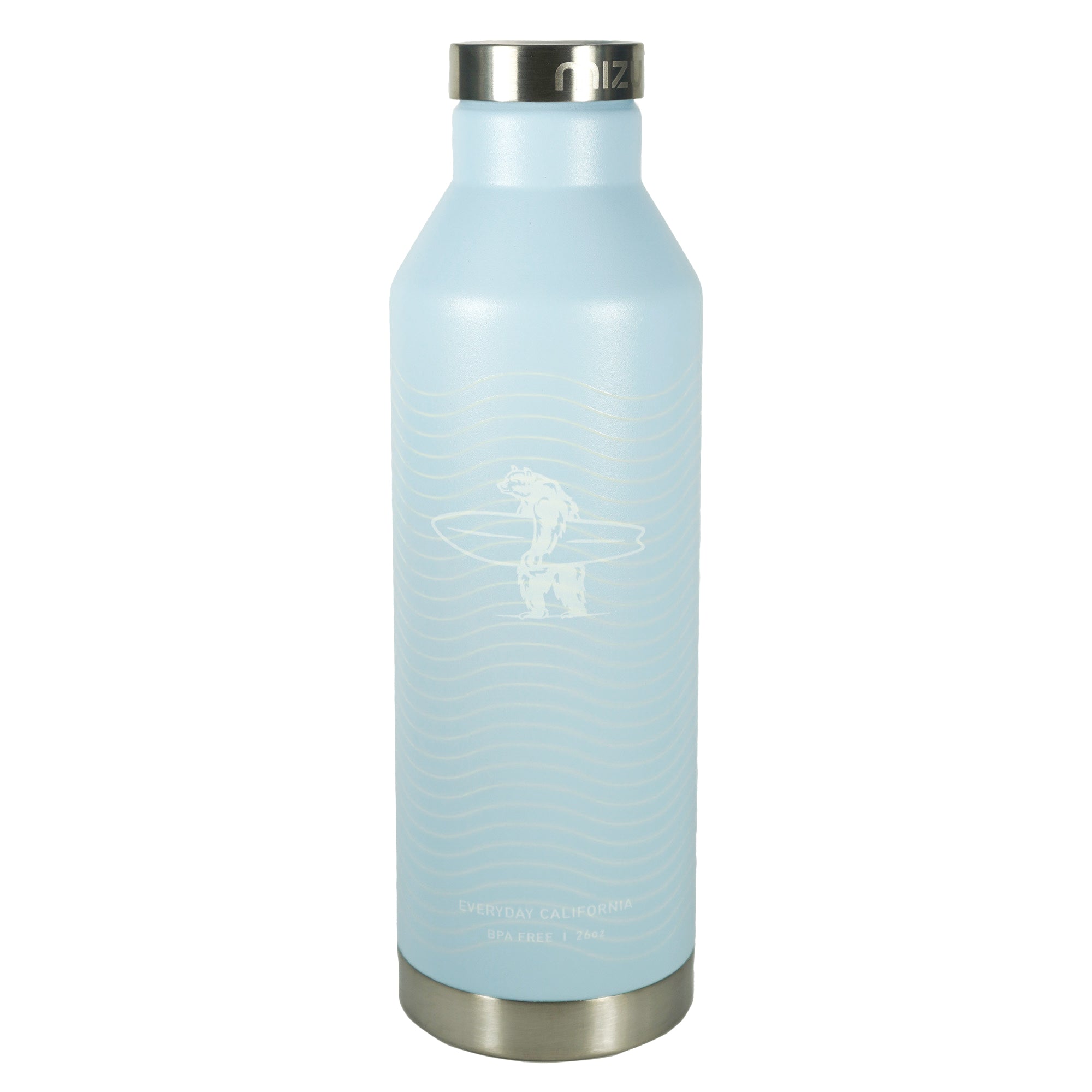Everyday California ice blue Brutus insulated waterbottle